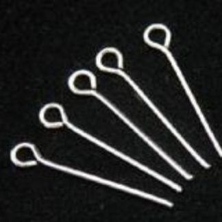 100 יח' ראש עגול 26ממ Sterling Silver 925