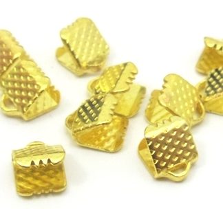 50 סופיות מוזהבות, 6X6ממ