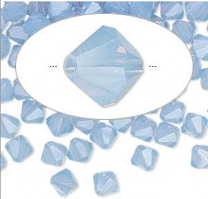 18 יח' Air Blue Opal קריסטל סברובסקי, 6ממ