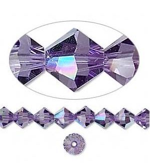 18 יח' Tanzanite AB קריסטל סברובסקי, 6ממ