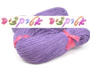 75 מ' חוט שעווה, סגול, 2ממ