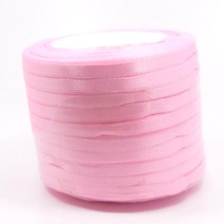 50 מ' סרט אורגנזה ורוד בהיר, 10ממ