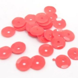 20 גר' (כ-1,000יח) פייטים עגולים, כתום מט, 6ממ