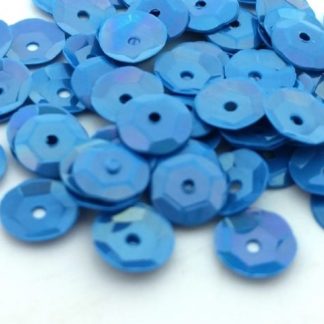 500 יח' פייטים עגולים, כחול, 4ממ
