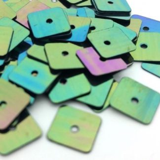 כ-1000 יח' פייטים מרובעים,8X8 ממ, שחור AB