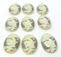 20 קבושונים להדבקה, אודרי הפברן, 13X18ממ