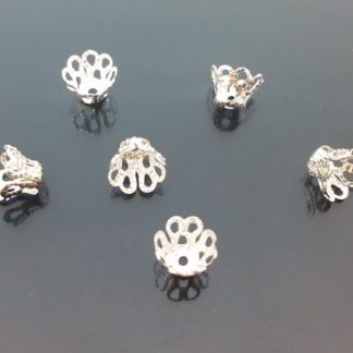 100 כובעים כסופים 6ממ