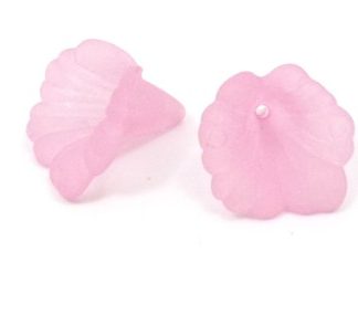 20 פרחים קאלות, 16ממ, ורודים