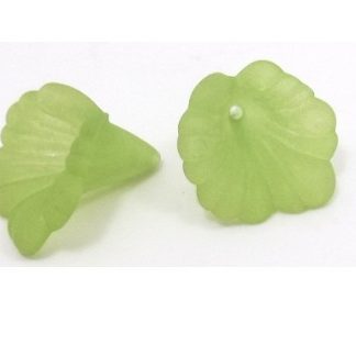 20 פרחים קאלות, 16ממ, ירוקים