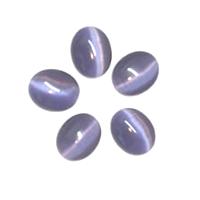 20 קבושונים להדבקה, עין החתול, סגולים, 8X10