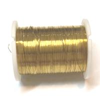 10מ' חוט מתכת עובי: 0.3 , מוזהב